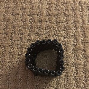 Black Chain Link Bracelet